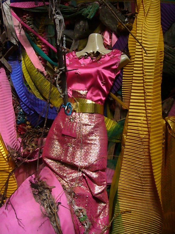 Sacrifice to the god of fabric and fashion.